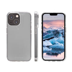 Greenland - Custodia per iPhone 14 in 100% Plastica Riciclata - Trasparente
