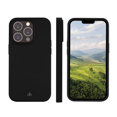 Greenland - Custodia per iPhone 14 Pro Max in 100% Plastica Riciclata - Nero