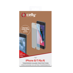 GLASS - Vetro 9H con spessore 0.3 mm compatibile con Apple iPhone 8 / iPhone 7/ iPhone 6s/ iPhone 6