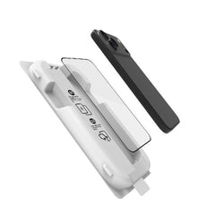 GLASSKIT - Applicatore auto-allineante con vetro protettivo 9H con spessore 0.3 mm compatibile con Apple iPhone 17 Pro [IPHONE 17 CASES]