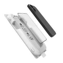 GLASSKIT - Applicatore auto-allineante con vetro protettivo 9H con spessore 0.3 mm compatibile con Apple iPhone 17 Pro [IPHONE 17 CASES]