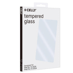 GLASSTAB - Vetro 9H con spessore 0.3 mm compatibile con Apple iPad Air 13 2024/ 2025/ 2026/ iPad Pro 13 2024/ 2025