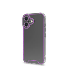 GLOW - Cover trasparente in TPU con bordi che si illuminano al buio compatibile con  Apple iPhone 16 [IPHONE 16 CASES]