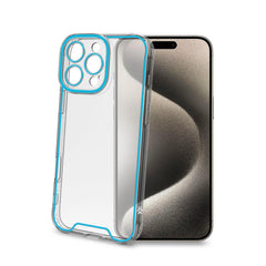 GLOW - Cover trasparente in TPU con bordi che si illuminano al buio compatibile con Apple iPhone 16 Pro Max [IPHONE 16 CASES]