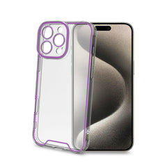 GLOW - Cover trasparente in TPU con bordi che si illuminano al buio compatibile con Apple iPhone 16 Pro Max [IPHONE 16 CASES]