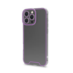 GLOW - Cover trasparente in TPU con bordi che si illuminano al buio compatibile con Apple iPhone 16 Pro Max [IPHONE 16 CASES]