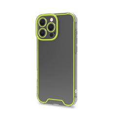 GLOW - Cover trasparente in TPU con bordi che si illuminano al buio compatibile con Apple iPhone 16 Pro Max [IPHONE 16 CASES]