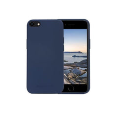 Greenland - Custodia in Plastica Riciclata per iPhone SE/8/7 - Blu Notte