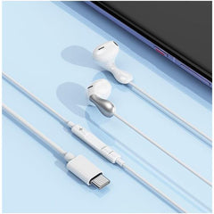 AURICOLARI A FILO TYPE C WHITE