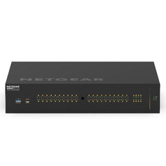 NETGEAR GSM4248UX-100EUS AV Line M4250-40G8XF-PoE++ 40x1G Ultra90 PoE++ 802.3bt 2,880W and 8xSFP+ Managed Switch