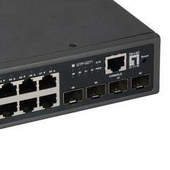 LEVELONE GTP-5271 - SWITCH 52-PORTE GIGABIT L3 LITE MANAGED POE 400W, 4x 10GbE SFP+