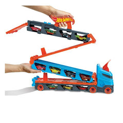 Hot Wheels - Camion 2in1 Transport-Pista