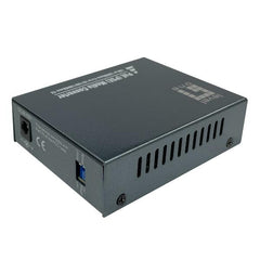 LEVELONE GVT-2013 - MEDIA CONVERTER GIGABIT da RJ45 a SC, PoE PSE, fibra multimodale, 850nm, 500m
