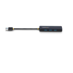 Hub USB-A a 4 porte, 5 Gbps, alimentato via bus, mini hub USB da viaggio/portatile, splitter USB 3.0 multiporta, protezione da sovracorrente (OCP)