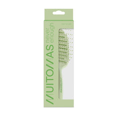 MUITOMAS - Spazzola con setole morbide verde salvia