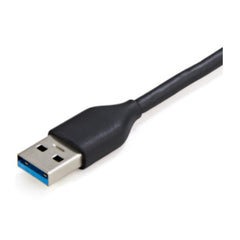 Hub USB 3.0 a 4 porte - da USB-A a 4x USB-A - SuperSpeed 5Gbps portatile USB 3.2 Gen 1 Type-A Hub - USB alimentato via bus - Hub USB per laptop/desktop con cavo lungo 28cm e gestio