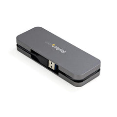Hub USB 3.0 a 4 porte - da USB-A a 4x USB-A - SuperSpeed 5Gbps portatile USB 3.2 Gen 1 Type-A Hub - USB alimentato via bus - Hub USB per laptop/desktop con cavo lungo 28cm e gestio