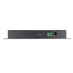 Hub USB C a 4 porte 10Gbps - Hub industriale USB Type-C in metallo con 3xUSB-A e 1xUSB-C - Protezione ESD e contro le sovratensioni - Host USB-C o USB-A - Adattatore USB 3.2 Gen 2