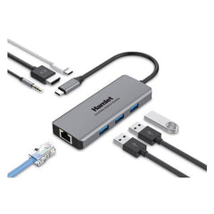 HDKC-PD200A  USB-C PD 85W + 3USB+HDMI+LAN+AUDIO