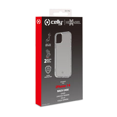 HEXAGEL - Cover trasparente semi rigida, ultra resistente in Poliuretano + Policarbonato compatibile con Apple iPhone 14