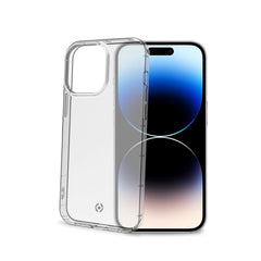 HEXAGEL - Cover trasparente semi rigida, ultra resistente in Poliuretano + Policarbonato compatibile con Apple iPhone 14 Pro