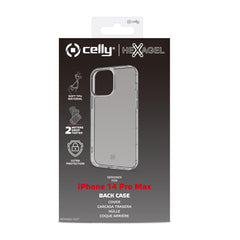 HEXAGEL - Cover trasparente semi rigida, ultra resistente in Poliuretano + Policarbonato compatibile con Apple iPhone 14 Pro Max