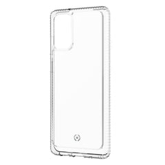 HEXALITE - Cover trasparente semi rigida, ultra resistente in Poliuretano + Policarbonato compatibile con Samsung Galaxy S20