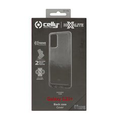 HEXALITE - Cover trasparente semi rigida, ultra resistente in Poliuretano + Policarbonato compatibile con Samsung Galaxy S20