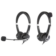 HHEADM-CJS CUFFIA BI-AURALE CON MICROFONO USB-C + JACK 3.5mm + TELECOMANDO