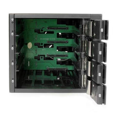 Sistema Backplane mobile per rack hot-swap portatili a 4 bay alloggiamenti per HDD SAS II / SATA III 3,5" - 6 Gbps