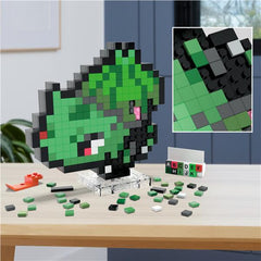 MEGA POKEMON PIXEL ART BULBASAUR