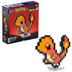 MEGA POKEMON PIXEL ART CHARMANDER