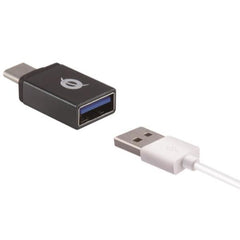HUB USB 3.0 4-PORTES con Adattatore USB-C