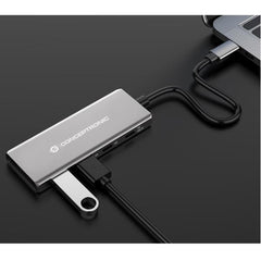 HUB USB 3.2 Gen 2 4-PORTE, 10 Gbps, 2xUSB-C, 2xUSB-A, USB PD da 100W