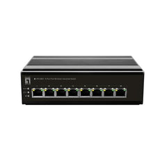LEVELONE IFS-0801 - SWITCH INDUSTRIALE 8-PORTE FAST ETHERNET, DIN-RAIL, -40° - +75°