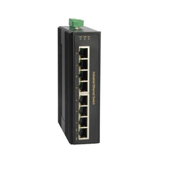 LEVELONE IGP-0802 - SWITCH INDUSTRIALE 8-PORTE POE 802.3at/af, 200W, -40°C - 75°C
