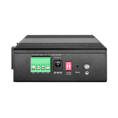 LEVELONE IGS-2105P - SWITCH INDUSTRIALE HILBERT 5-PORTE GIGABIT POE 60W SMART LITE, 4-Porte PoE 802.3at/af, DIN-RAIL, 	-40°C ~ 70°C