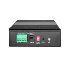 LEVELONE IGS-2108P - SWITCH INDUSTRIALE HILBERT 8-PORTE GIGABIT POE 112W SMART LITE, 802.3at/af PoE, DIN RAIL, -40°C to 75°C