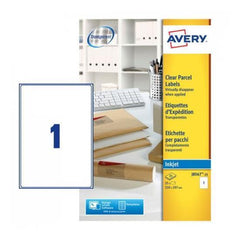 Etichette trasparenti per stampanti Inkjet - 210 x 297 mm