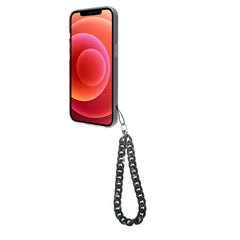 JEWELMARBLE -Laccio da polso effetto marmo nero universale per smartphone [SUMMER]