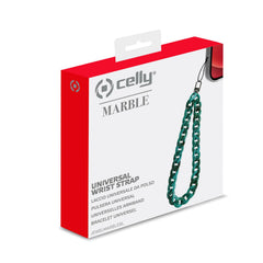 JEWELMARBLE -Laccio da polso effetto marmo blu universale per smartphone [SUMMER]