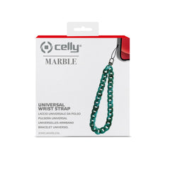 JEWELMARBLE -Laccio da polso effetto marmo blu universale per smartphone [SUMMER]