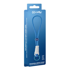JEWELNYL -Laccio da polso in Nylon colore azzurro universale per smartphone [SUMMER]