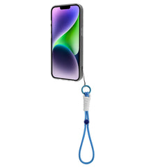 JEWELNYL -Laccio da polso in Nylon colore azzurro universale per smartphone [SUMMER]