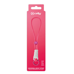 JEWELNYL -Laccio da polso in Nylon colore rosa fluo universale per smartphone [SUMMER]