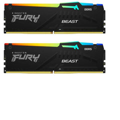 Kingston - FURY Beast Black RGB XMP 32GB Kit da 2