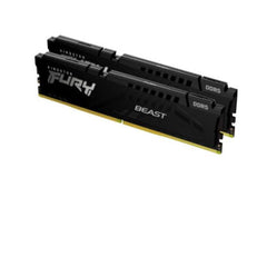 Kingston - 16GB (2x8GB) DDR5 5200MT/s CL40 FURY Beast Black XMP