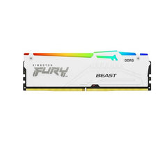 32GB 5200MT/s DDR5 CL40 DIMM FURY Beast White RGB XMP