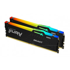 Kingston - FURY 16GB (2x8GB) DDR5 5600MT/s CL36 Beast Black RGB EXPO EXPO