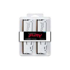 Kingston FURY Beast 64GB 6000MT/s DDR5 CL30 DIMM White RGB EXPO